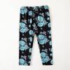 imageKucnuzki Baby Girl Clothes Toddler Girl Outfit Ruffle Sleeve Shirt Floral Pant Set Fall Winter Clothing for GirlLightblue