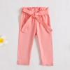 imageKucnuzki Baby Girl Clothes Toddler Girl Outfit Ruffle Sleeve Shirt Floral Pant Set Fall Winter Clothing for GirlRainbow