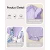 imageKucnuzki Newborn Baby Girl Clothes Toddler Long Sleeve Ruffle Romper Top Infant Skirt Set Little Girl Overall DressButterfly Purple