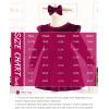 imageKucnuzki Toddler Baby Girl Clothes Velvet Dress Solid Little Flower Girl Dress Princess Casual Party Dress for Girl FallWine Red