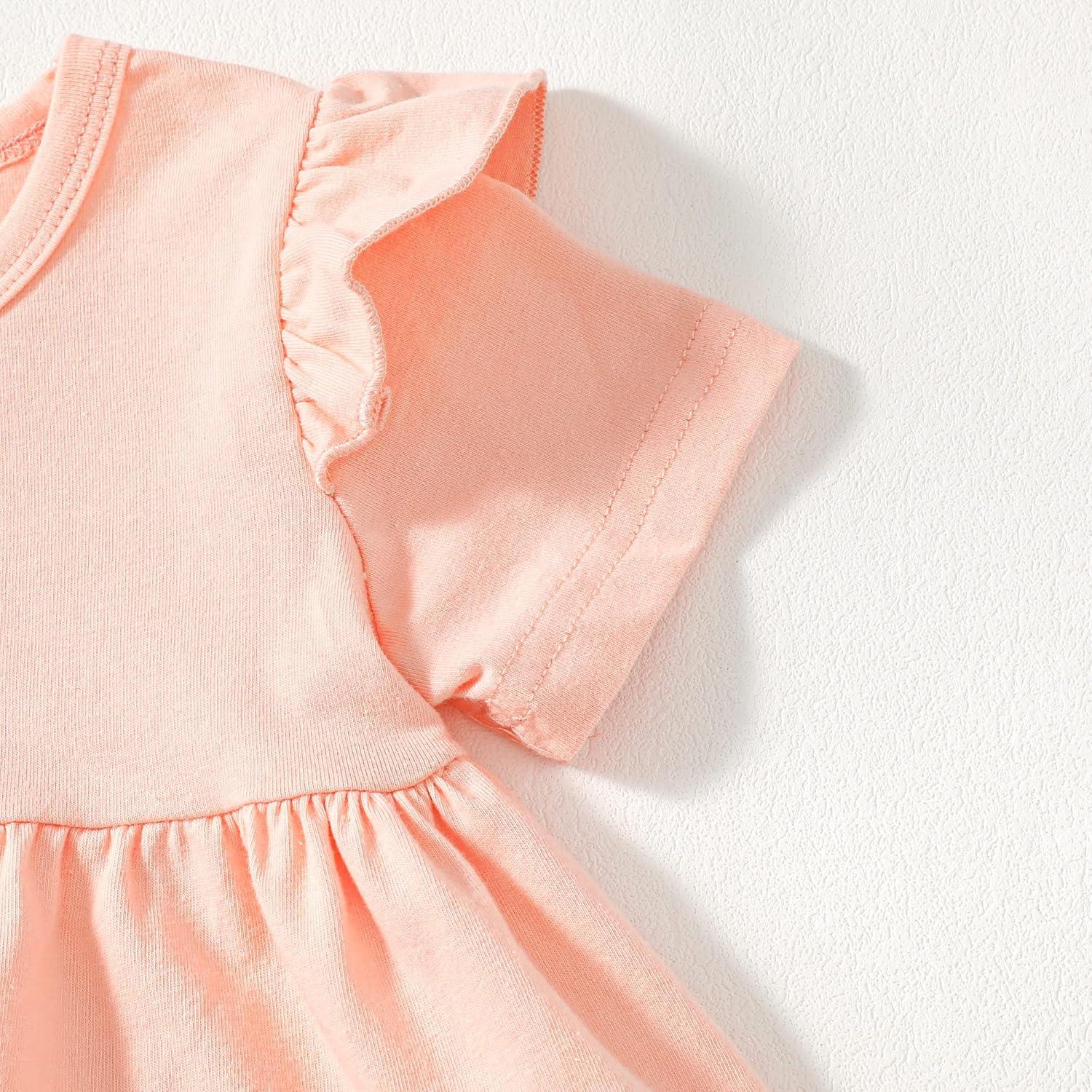 imageKucnuzki Baby Girl Clothes Toddler Girl Outfit Cute Shirt Ruffle Top Pant Set Fall Winter Clothing For GirlFloral Pink