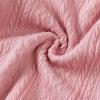 imageKucnuzki Baby Girl Clothes Toddler Clothes Long Sleeve Plain Shirts Top Bell Bottoms Flare Pants Infant Girl Fall OutfitPink