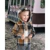 imageKucnuzki Baby Toddler Boy Clothes Fall Winter Outfits Long Sleeve Shirt Sweatshirt  Long Pants Kids Little Boy ClothingBrown Grey