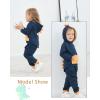 imageKucnuzki Baby Toddler Boy Clothes Fall Winter Outfits Long Sleeve Shirt Sweatshirt  Long Pants Kids Little Boy ClothingDinosaur Yellow