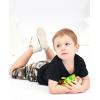 imageKucnuzki Toddler Baby Boy Clothes Outfits Short Summer Sleeve Letters Printed Shirt Shorts Sets 2PC Little Boy ClothingLight Black