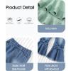 imageKucnuzki Toddler Baby Girls Clothes Long Sleeve Shirt Top Flare Denim Jeans Cute Outfit Baby Girl Fall Winter ClothesGreen Jeans