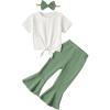 Green White
