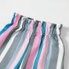 imageKucnuzki 2T3T Girls Clothes Toddler Girl Outfit Cute Stuff Sleeveless Pink Ruffle Tank Tops Shirt Striped Pants Set for 23 Years Old Girl Soft Little Girl Outfit