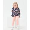 imageKucnuzki Baby Girl Clothes 1218 Months Girl Outfit Toddler Baby Ruffle Floral Shirt Top Pink Pants Set Girl Fall Outfit Cute Infant Little Girls Outfits