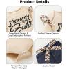 imageKucnuzki Baby Girl Clothes Newborn Baby Girl Outfit Long Sleeve Romper Jean Denim Skirt Set Infant Baby Clothe for GirlsApricot
