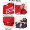 imageKucnuzki Baby Girl Clothes Newborn Baby Girl Outfit Long Sleeve Romper Jean Denim Skirt Set Infant Baby Clothe for GirlsRed