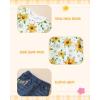 imageKucnuzki Toddler Baby Girl Clothes Long Sleeve Hoodie Crewneck Sweatshirt Denim Jeans Pants Fall Winter Baby Girl OutfitSunflower