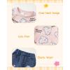 imageKucnuzki Toddler Baby Girl Clothes Long Sleeve Hoodie Crewneck Sweatshirt Denim Jeans Pants Fall Winter Baby Girl OutfitSweet Love