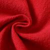 imageKucnuzki Toddler Baby Girl Clothes Summer Outfits Ruffle Sleeveless Linen Shirt Kid Short Set for GirlDark Red