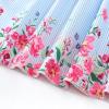 imageKucnuzki Toddler Girl Outfits Baby Sunflower Princess Dresses Denim Summer Sleeveless Clothes Jean Tutu Skirts for GirlsFloral Striped