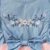 imageKucnuzki Toddler Girl Outfits Baby Sunflower Princess Dresses Denim Summer Sleeveless Clothes Jean Tutu Skirts for GirlsPink Tulle