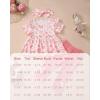 imageKucnuzki Baby Girl Clothes Toddler Girl Outfit Cute Shirt Ruffle Top Pant Set Fall Winter Clothing For GirlWhite Pink