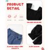 imageKucnuzki Toddler Kids Girls Clothes Short Sleeve Shirt Top Flare Denim Jeans 2 Piece Outfits For Girls Cute Clothing SetPureblackl