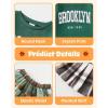 imageKucnuzki Baby Girl Clothes Toddler Girl Fall Outfits Kids Winter Cute Long Sleeve T Shirt Top Plaid Mini Skirt Dress SetDark Green