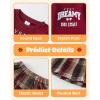 imageKucnuzki Baby Girl Clothes Toddler Girl Fall Outfits Kids Winter Cute Long Sleeve T Shirt Top Plaid Mini Skirt Dress SetWine
