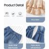 imageKucnuzki Toddler Baby Girls Clothes Long Sleeve Shirt Top Flare Denim Jeans Cute Outfit Baby Girl Fall Winter ClothesApricotsl