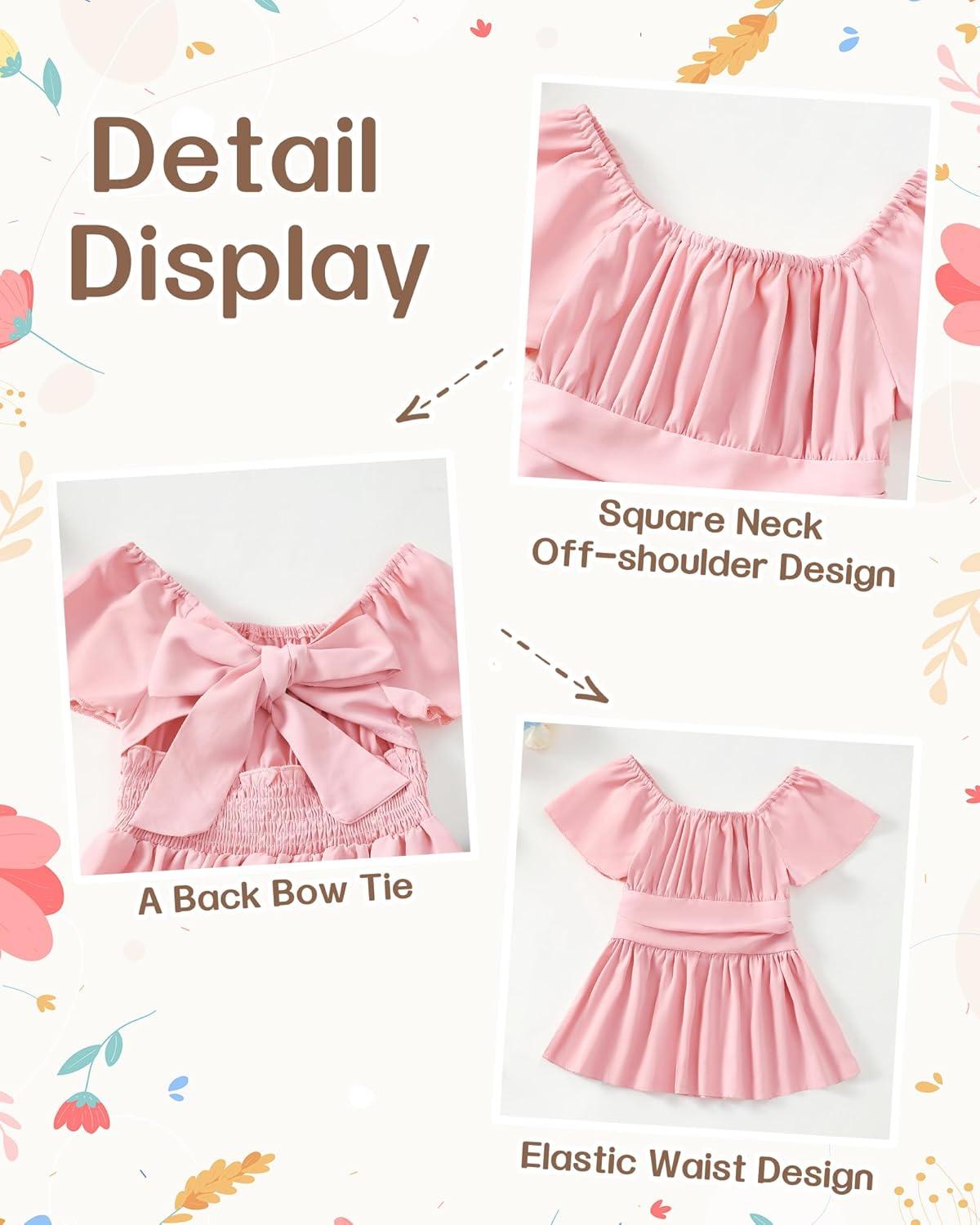 imageKucnuzki Todder Baby Girl Clothes Long Sleeve Shirts Top Denim Bell Bottom Jeans 2 Piece Fall Winter Girl Outfits SetShort Pink