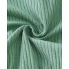 image:imageKucnuzki Newborn Baby Girl Clothes Toddler Long Sleeve Ruffle Romper Top Infant Skirt Set Little Girl Overall DressLight Green Short Denim