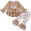Light Brown Ruffle