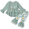Light Green Ruffle