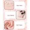 image:imageKucnuzki Toddler Girl Clothes Cute Kids Clothes Long Sleeve Shirts Top Bell Bottom Denim Jeans Pants 2 Piece Matching OutfitsPinklace