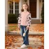 image:imageKucnuzki Toddler Girl Clothes Cute Kids Clothes Long Sleeve Shirts Top Bell Bottom Denim Jeans Pants 2 Piece Matching OutfitsPinklace
