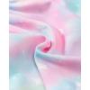 image:imageKucnuzki Toddler Kids Girls Clothes Short Sleeve Shirt Top Flare Denim Jeans 2 Piece Outfits For Girls Cute Clothing SetPink Tie Dye