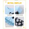 image:imageKucnuzki Baby Girl Clothes Toddler Girls Summer Outfits Kids Short Fly Sleeve Cute Ruffle Shirts Tops Floral Shorts SetBlue