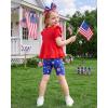image:imageKucnuzki Baby Girl Clothes Toddler Girls Summer Outfits Kids Short Fly Sleeve Cute Ruffle Shirts Tops Floral Shorts SetFlag