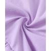 image:imageKucnuzki Baby Girl Clothes Toddler Girls Summer Outfits Kids Short Fly Sleeve Cute Ruffle Shirts Tops Floral Shorts SetPurple